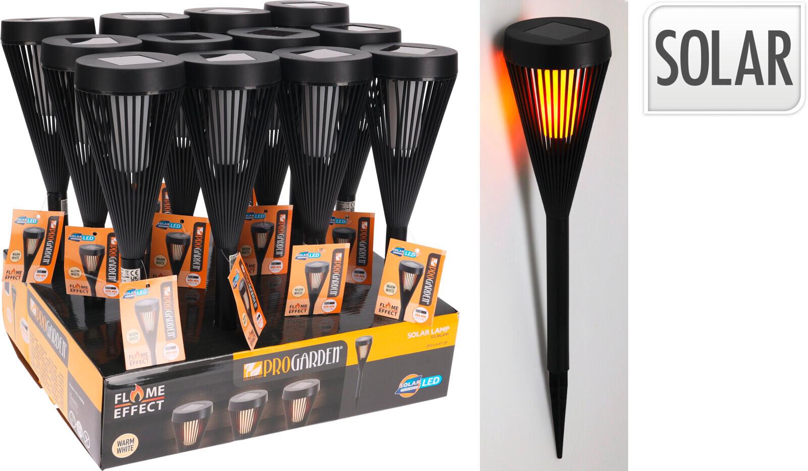 Solarleuchte Cx2100800 - Schwarz, Basics, Kunststoff (7,5/46,5cm)