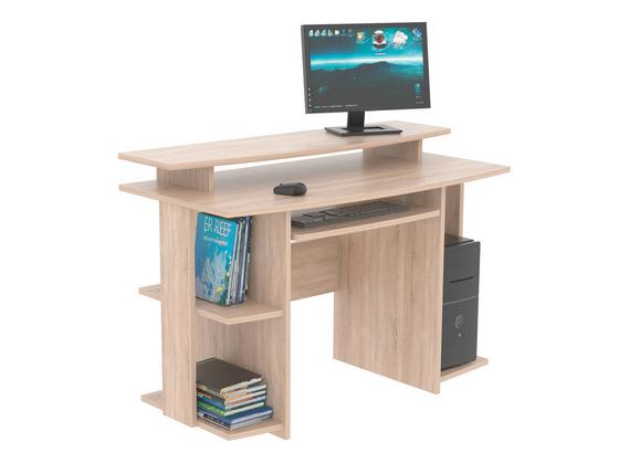 Písací Stôl David - farby dubu, Moderný, drevený materiál (118/82/60cm) Písací Stôl David - farby dubu, Moderný, drevený materiál (118/82/60cm)