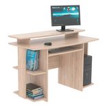 SZÁMÍTÓGÉPASZTAL DAVID *TOP ÁR* - Tölgyfa, modern, Faalapú anyag (118/82/60cm)