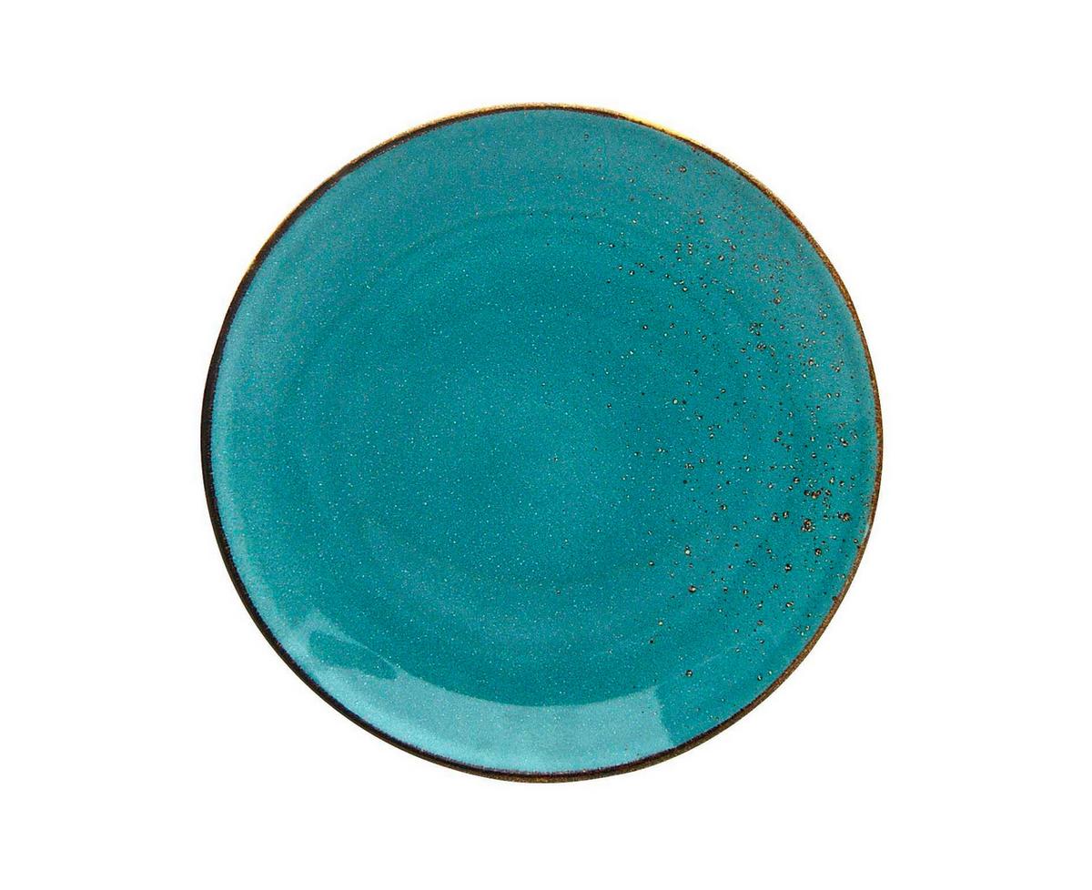 Speisetellerset 22040 Nature Collection - Türkis, Trend, Keramik (27cm) - Creatable