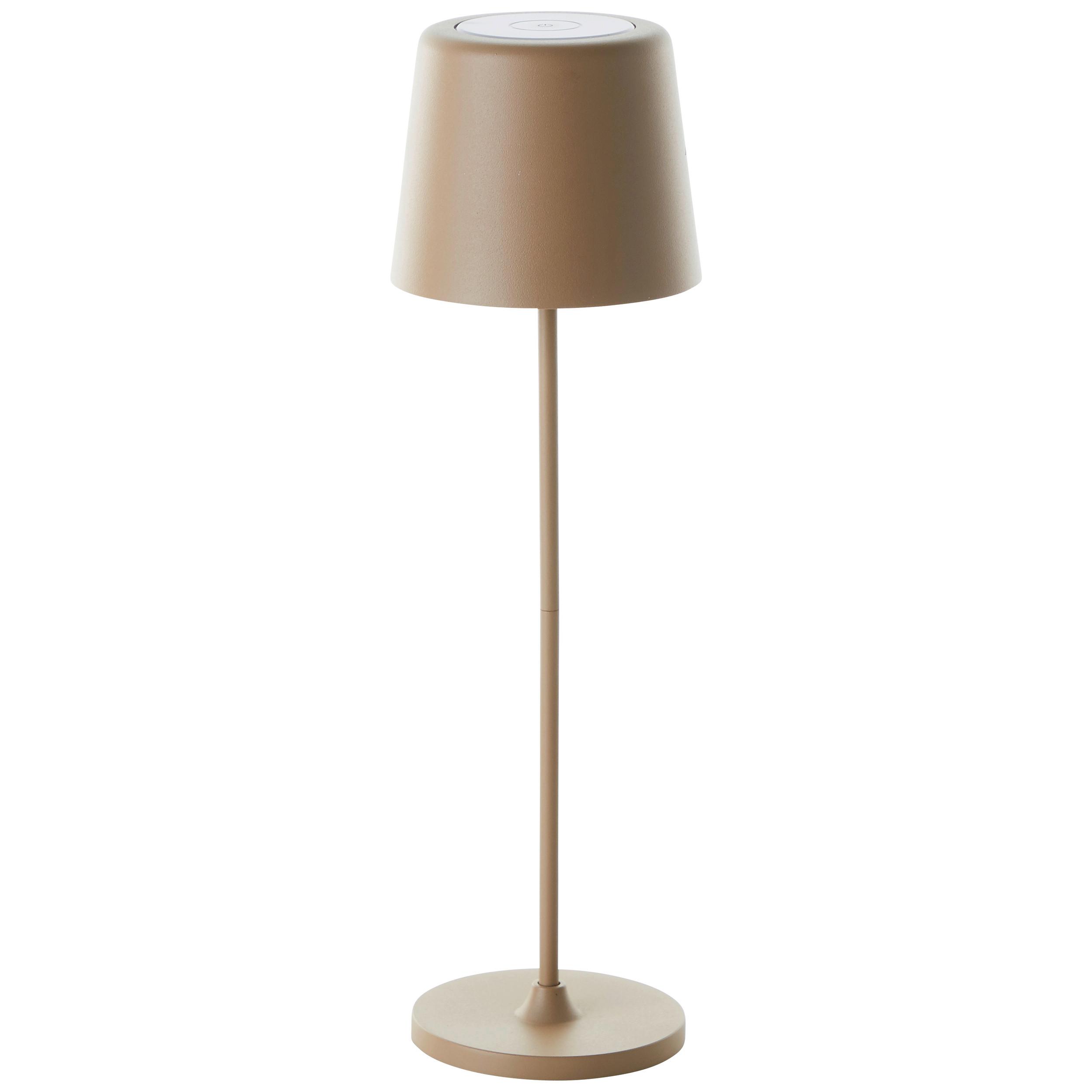 Akku-Tischleuchte G90939/18 Kaami - Cappuccino, Basics, Kunststoff/Metall (10/37cm)