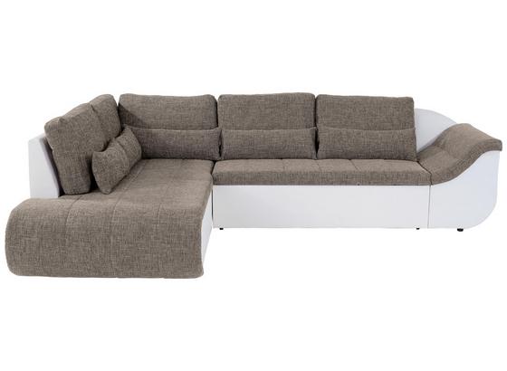 Wohnlandschaft In L-Form Carisma 210x300cm - Schwarz/Braun, MODERN, Textil (210/300cm) - Ombra Wohnlandschaft In L-Form Carisma 210x300cm - Schwarz/Braun, MODERN, Textil (210/300cm) - Ombra