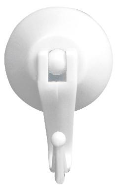 Öntapadós Fogas Hebelsaughaken 4428010100 - fehér, Konventionell, műanyag (4,5cm) - Wenko