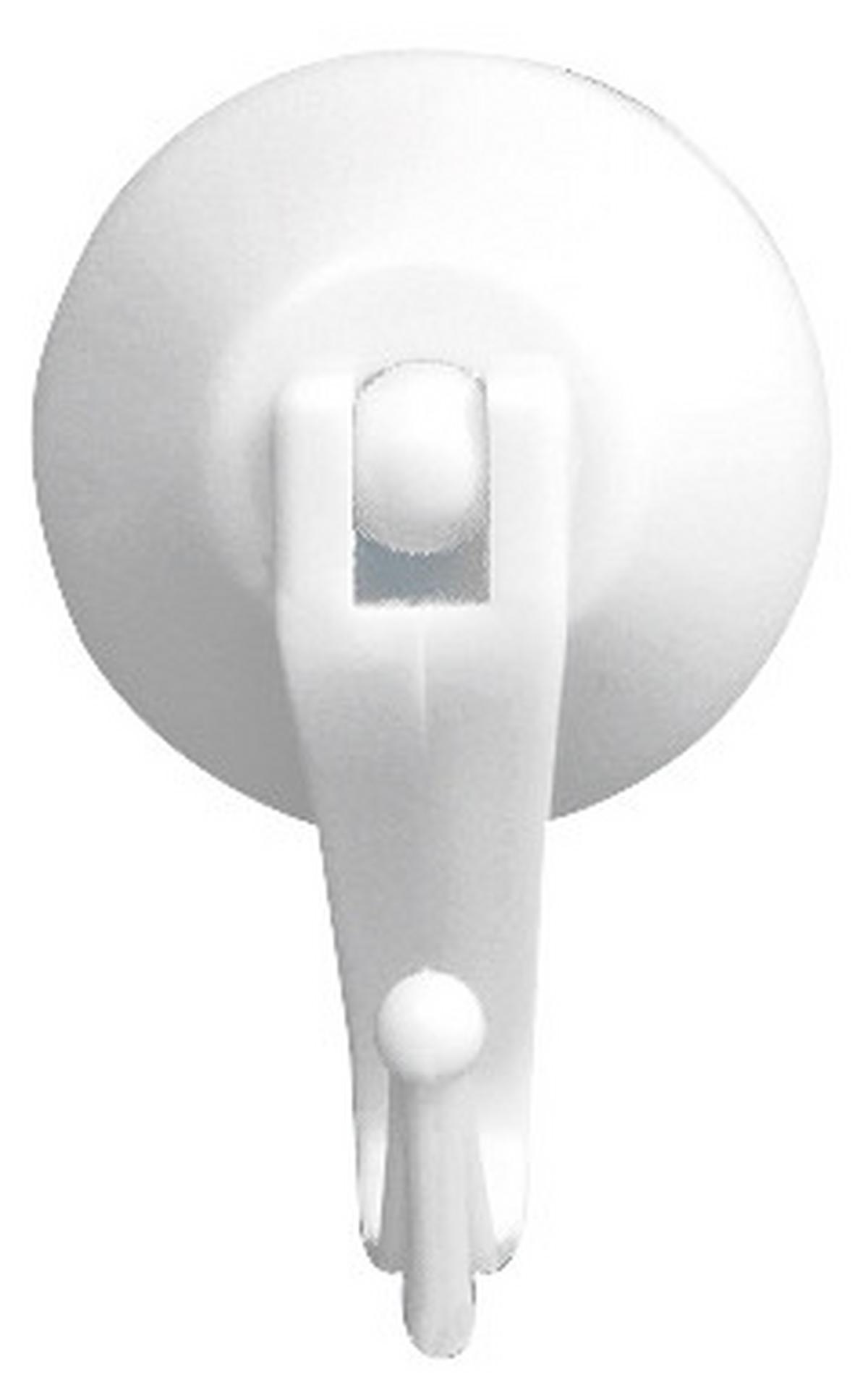 Saughaken Hebelsaughaken 4428010100 - Weiß, KONVENTIONELL, Kunststoff (4,5cm) - Wenko