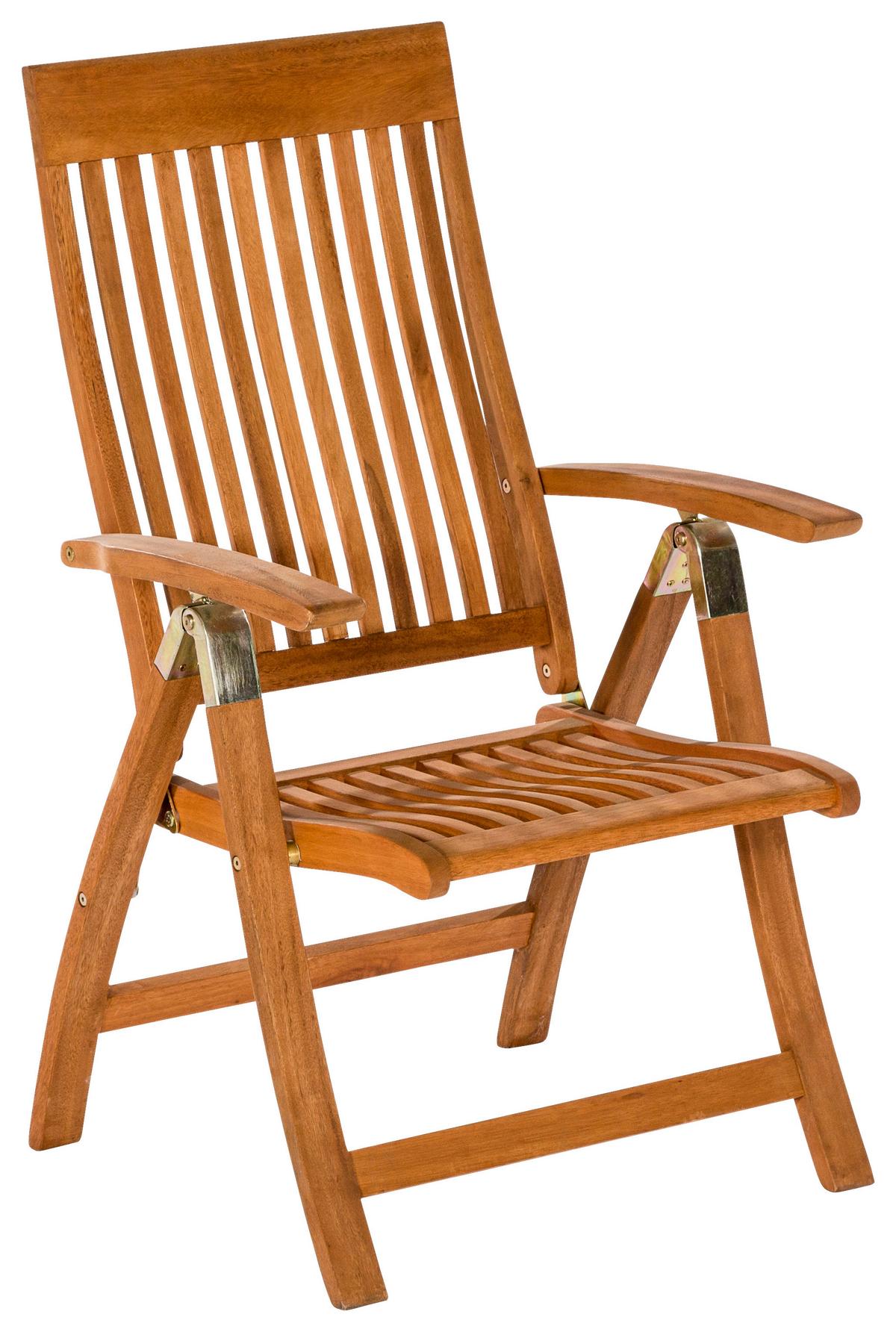 Gartengarnitur 9-Tlg. Comodoro Holz Massiv - Naturfarben, KONVENTIONELL, Holz - Gardenson