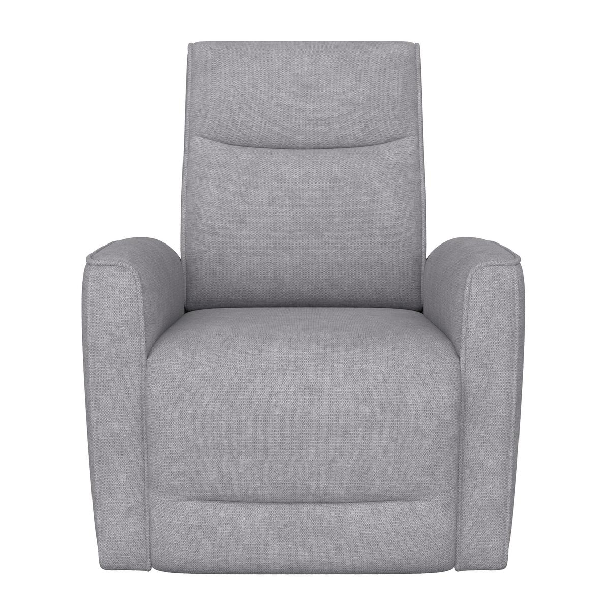 Tv-fotel Leon - sötétszürke, Basics, műanyag/textil (80/102/96cm) - Best Price