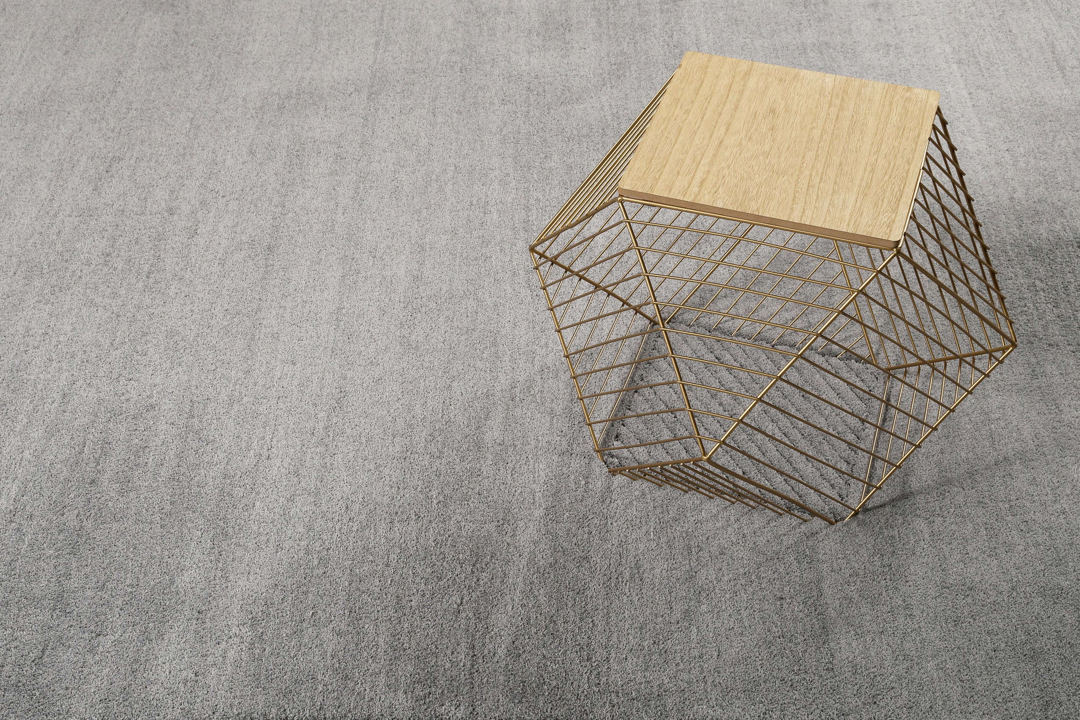 Hochflor Teppich Grau Loft 130x190 cm - Grau, KONVENTIONELL, Textil (130/190cm) - Esprit