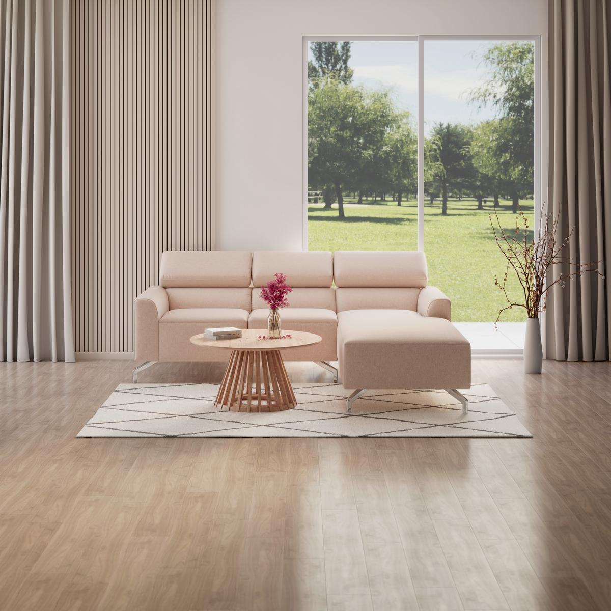 Konferenčný stolík ENNIO, farba duba - farba duba, Modern, drevo/kompozitné drevo (80/40/80cm) - Bessagi Home