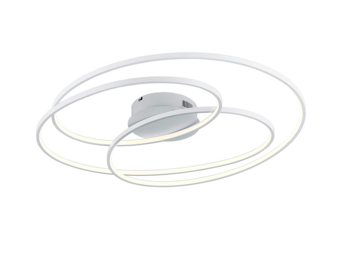 Led-deckenleuchte Gale L: 80 Cm, 4-Fach Schaltbar - Weiß, Design, Metall (80/14/65cm) - Trio Leuchten