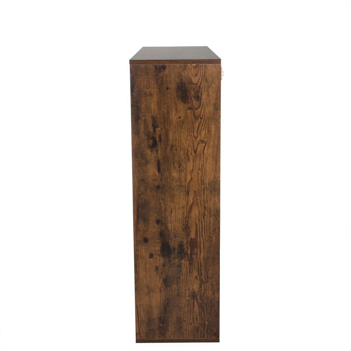 Regal Bjorke Eichefarben B: 97,5 cm - Eichefarben, MODERN, Holz (97,5/100/30cm) - MID.YOU