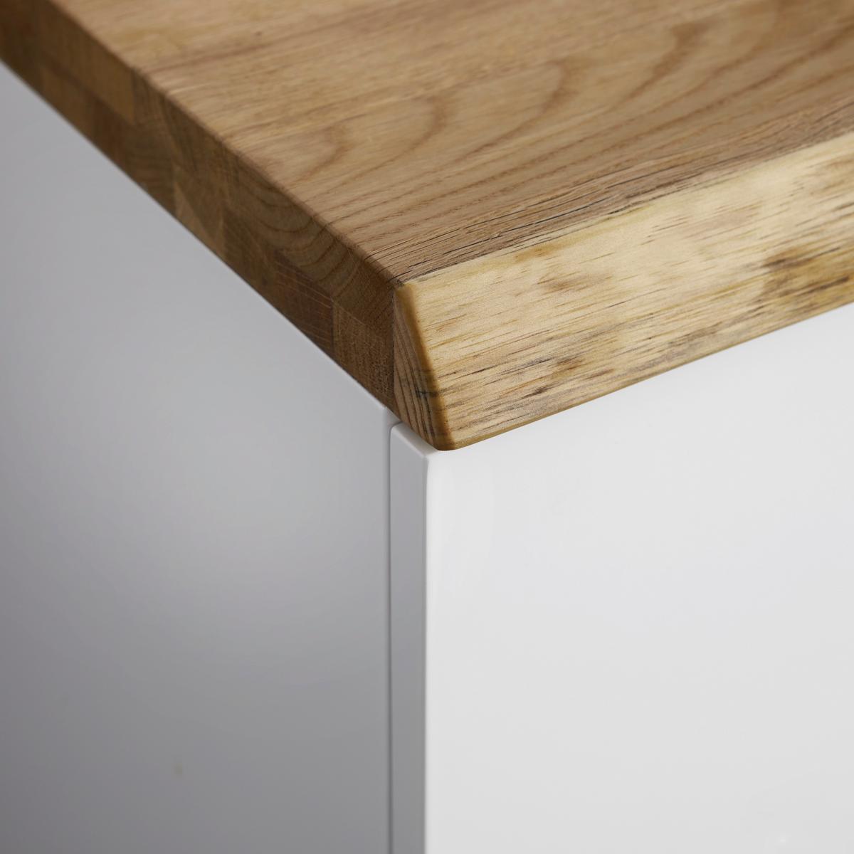 Komoda CARLOS - biela/farba duba, Modern, drevo (100/122/42cm) - Modern Living