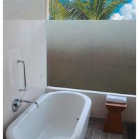 Fensterfolie Statisch Haftend Sand-Design 150x67,5 cm - Transparent, KONVENTIONELL, Kunststoff (67,5/150cm)