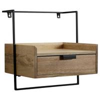 Nachttisch Hellbraun B: 44 Cm - Hellbraun, Design, Holz (44/45/35cm) - MID.YOU