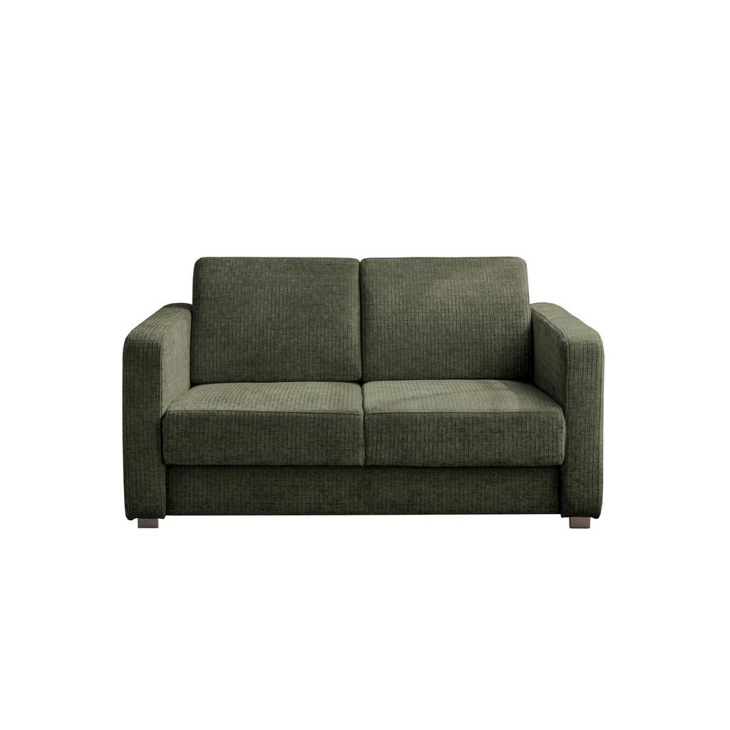 Schlafsofa Mia Mikrofaser Olivgrün, B: 159 cm