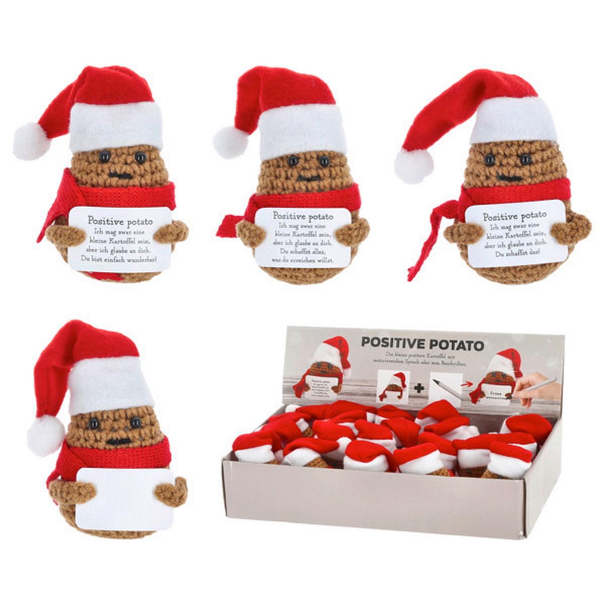 Dekokopf Positive Potato - Beige, Basics, Textil (4,5/7/4,5cm)