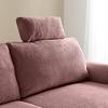 Opierka hlavy LILLE, staroružový menčester - staroružová, Modern, textil (58/23/10cm) - Mömax