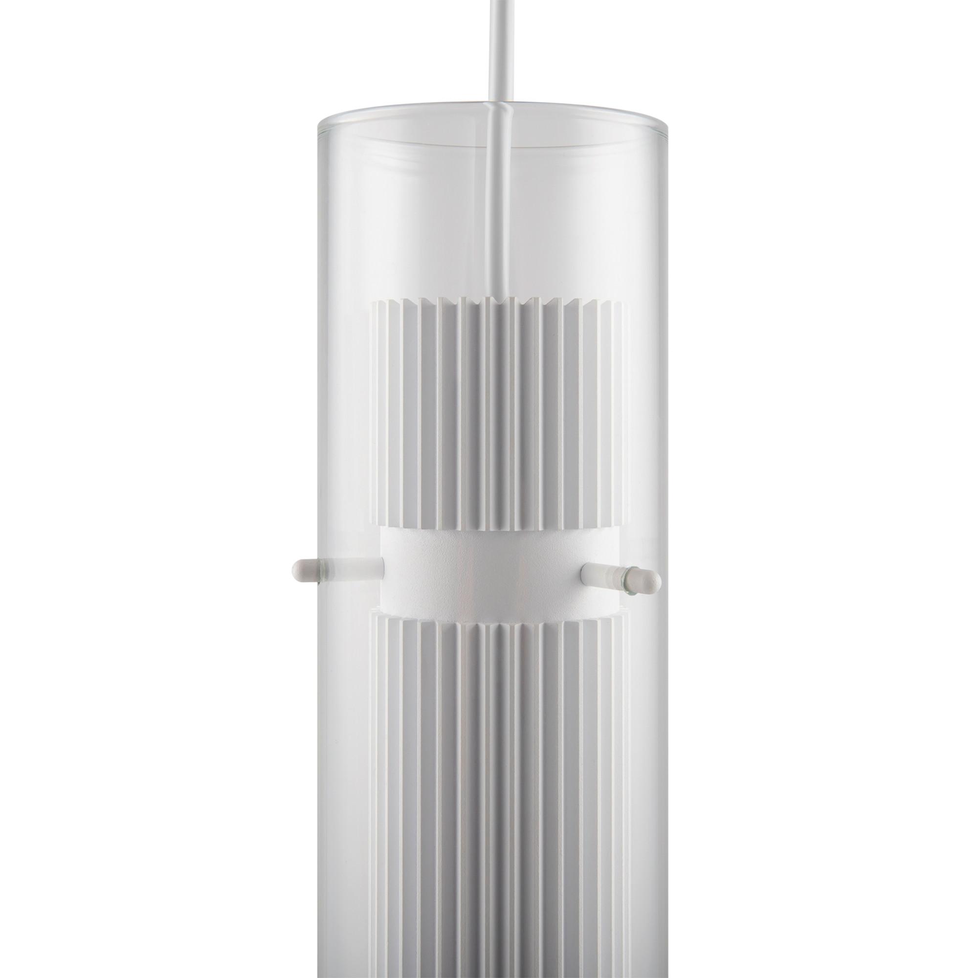 Pendelleuchte Dynamics - Transparent/Weiß, Trend, Glas/Metall (8/32cm) - MAYTONI
