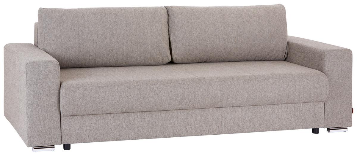 Veľká rozkladacia pohovka Garcia, béžová - béžová, Modern, textil/plast (250/84/105cm) - Ondega