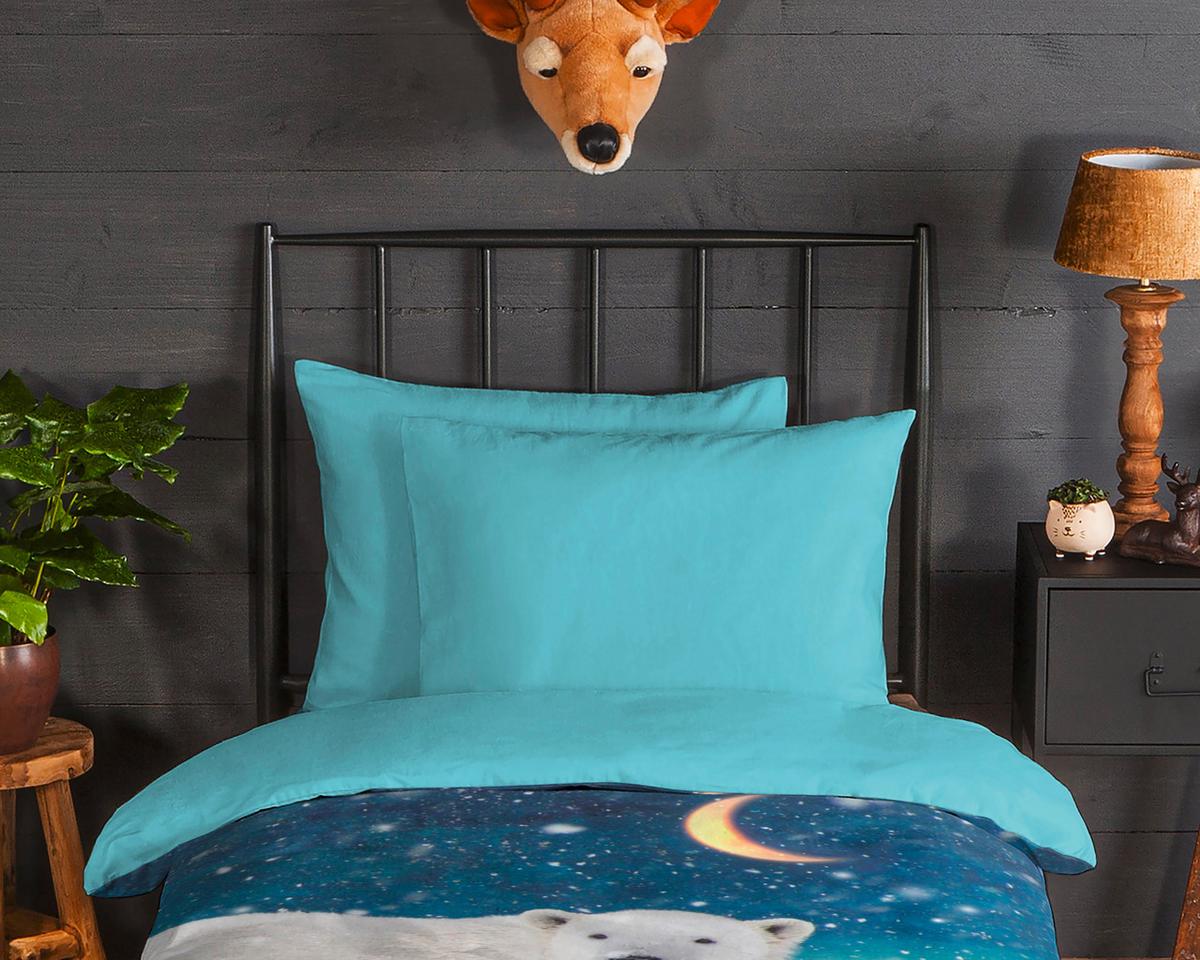 Kinderbettwäsche Polar Multicolor 140x200 cm - Multicolor, Trend, Textil (140/200cm)