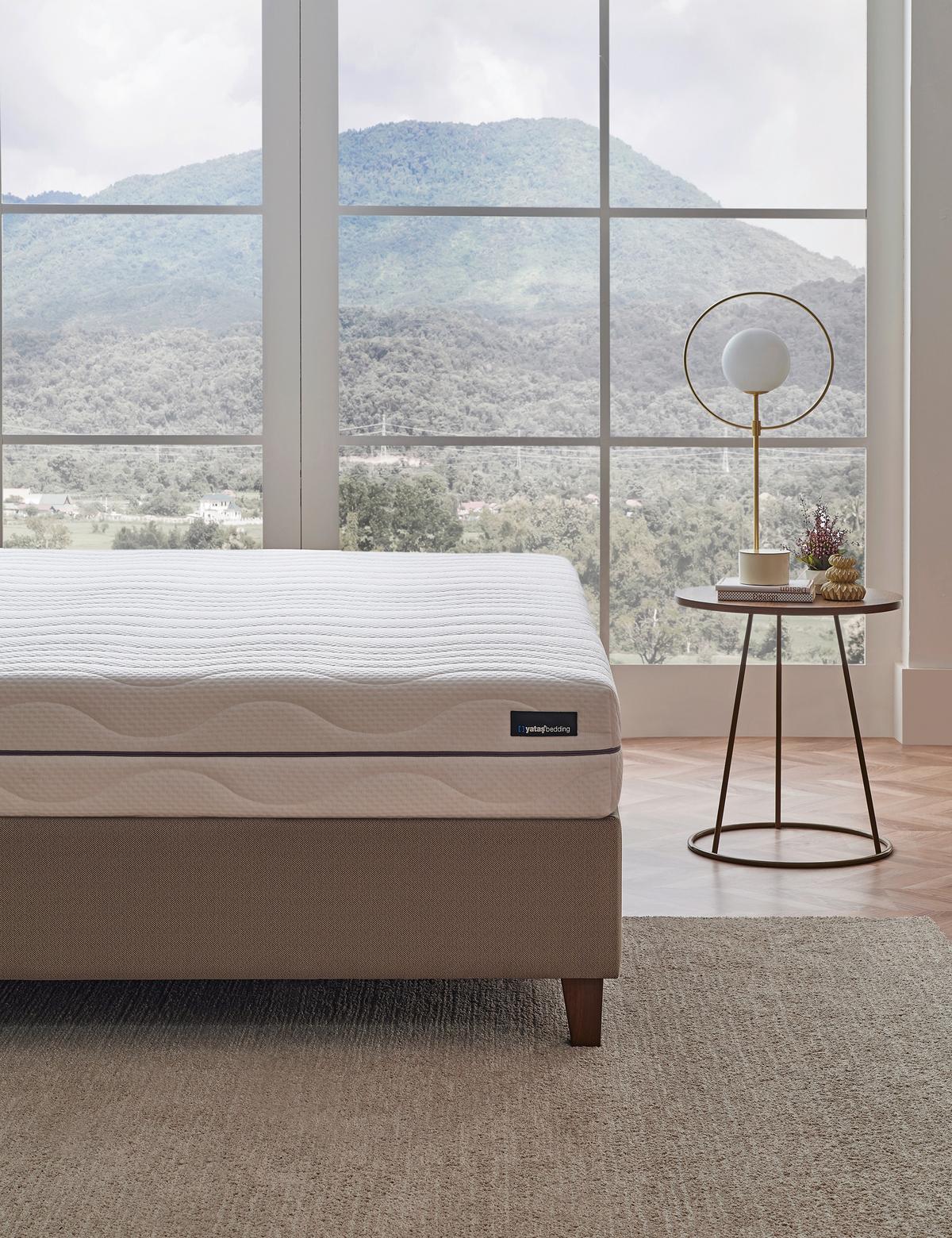Komfortschaummatratze Royal Comfort 80x200 cm H2 H: 22 cm - Weiß, Basics, Textil (80/200cm) - Yatas