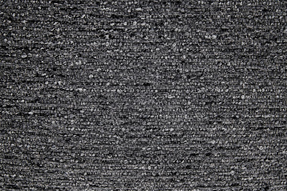 Armlahnstuhl Ion Grau B: 58 cm - Schwarz/Grau, MODERN, Holz/Textil (58/87/61,5cm) - Livetastic