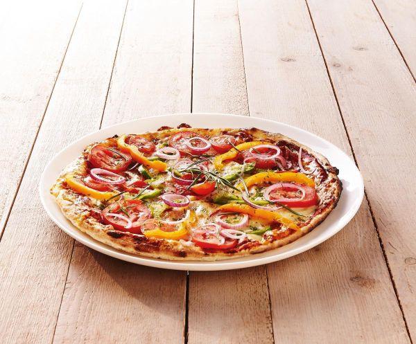 Pizzateller-Set Glas Rund ca. 33 cm - Weiß, Basics, Glas (33cm) - Creatable