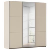 SCHWEBETÜRENSCHRANK Berny, Champagner B: 196 cm - Champagner, Trend, Holzwerkstoff (196/210/59cm) - Rauch Möbel