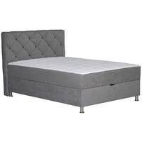 Box-ágy Black Diamond - szürke, Design, textil (120/200cm) - Modern Living