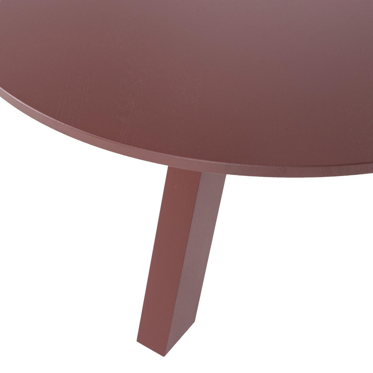 ESSTISCH Rhonda Bordeaux L: 129cm - Bordeaux, MODERN, Holz (129/129/75cm) - Livetastic