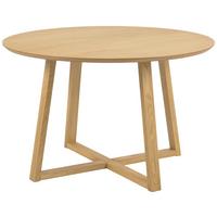 Esstisch Rund Malika 120x75 Cm Naturfarben - Naturfarben, MODERN, Holz/Holzwerkstoff (120/75cm) - MID.YOU