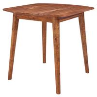 Jedálenský stôl masív 80 - farba indického palisandra, Modern, drevo (80/78/80cm) - MID.YOU