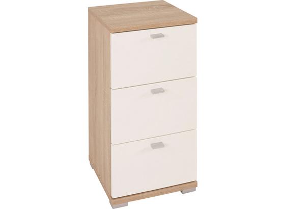 Unterschrank Feeling - Eschefarben/Weiß, KONVENTIONELL (35/72/32cm) Unterschrank Feeling - Eschefarben/Weiß, KONVENTIONELL (35/72/32cm)