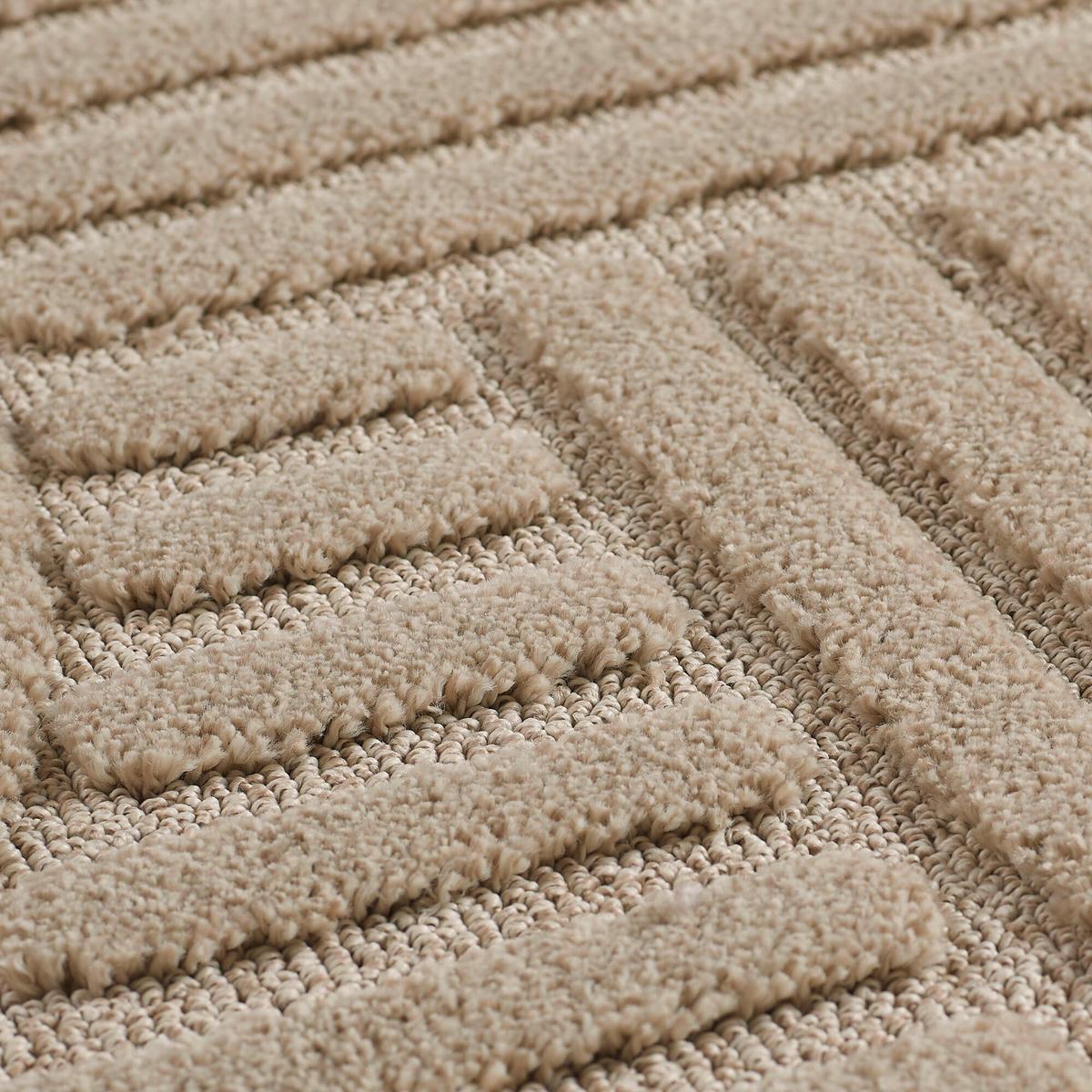 Hochflorteppich 80x150 cm Art 80 X 150 1121 Beige - Beige, Basics, Textil (80/150cm) - Novel
