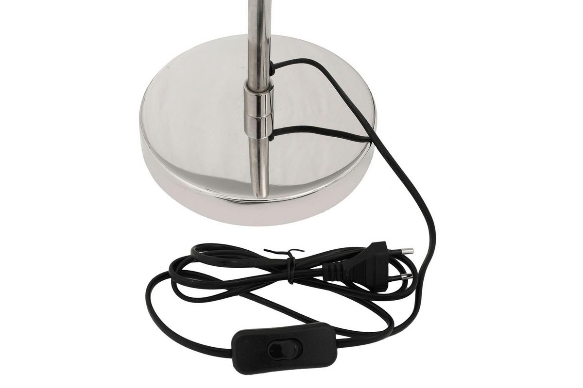 Tischleuchte Allen 500 Silberfarben B: 68 cm - Basics (68/18/74cm) - Kayoom
