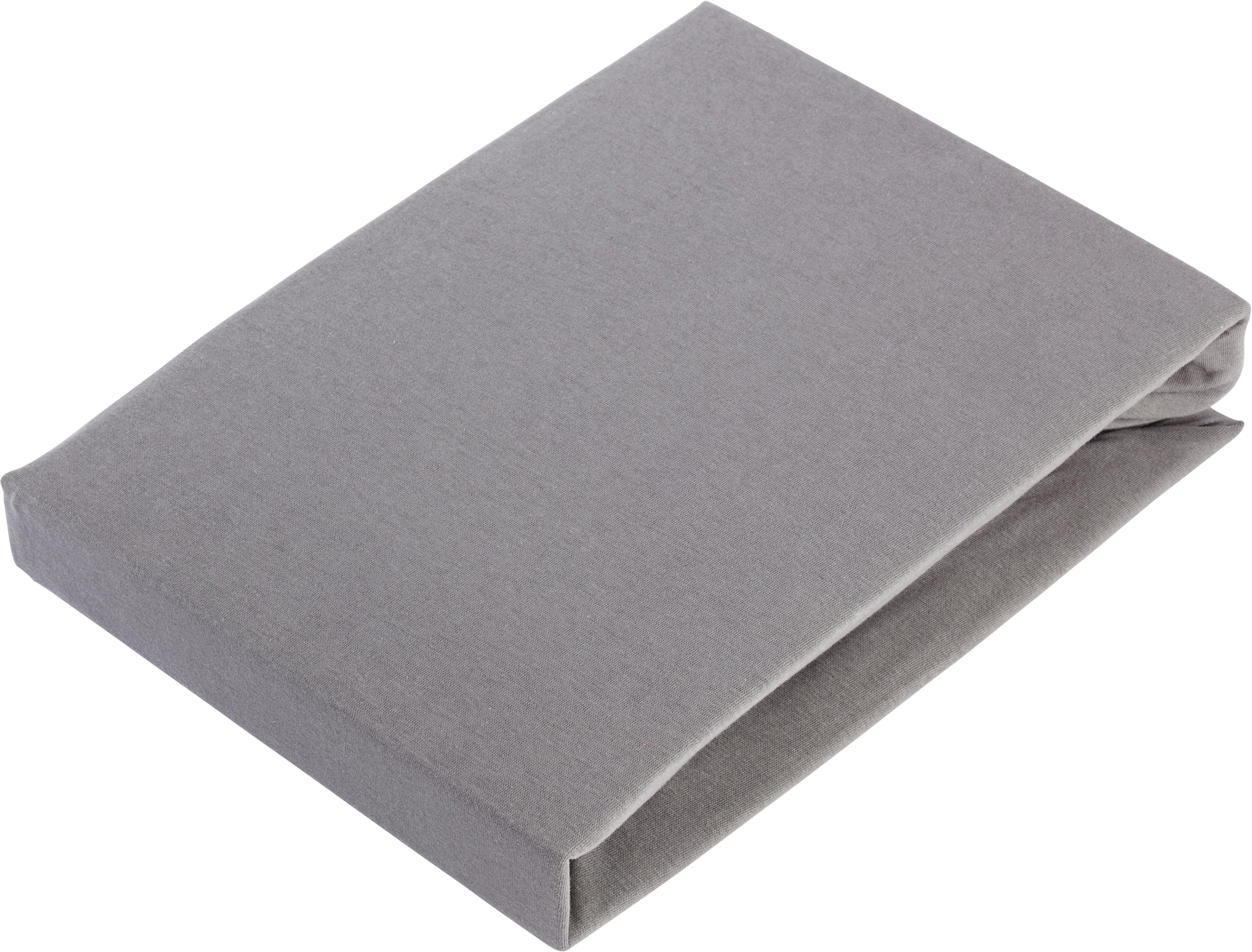 Elastické Prostěradlo Basic, 150/200 Cm - šedá, textil (150/200cm) - Modern Living
