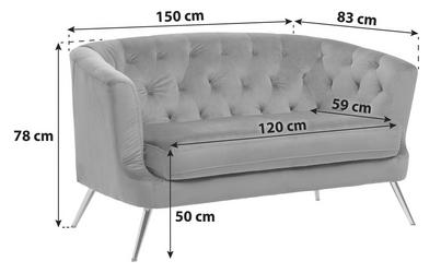 ZWEISITZER-SOFA LITA