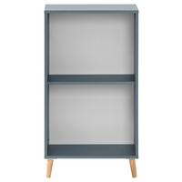 Aktenregal Serie 500 Blau B: 50,95 cm - Blau, MODERN, Holzwerkstoff (50,95/92,6/41cm) - MID.YOU