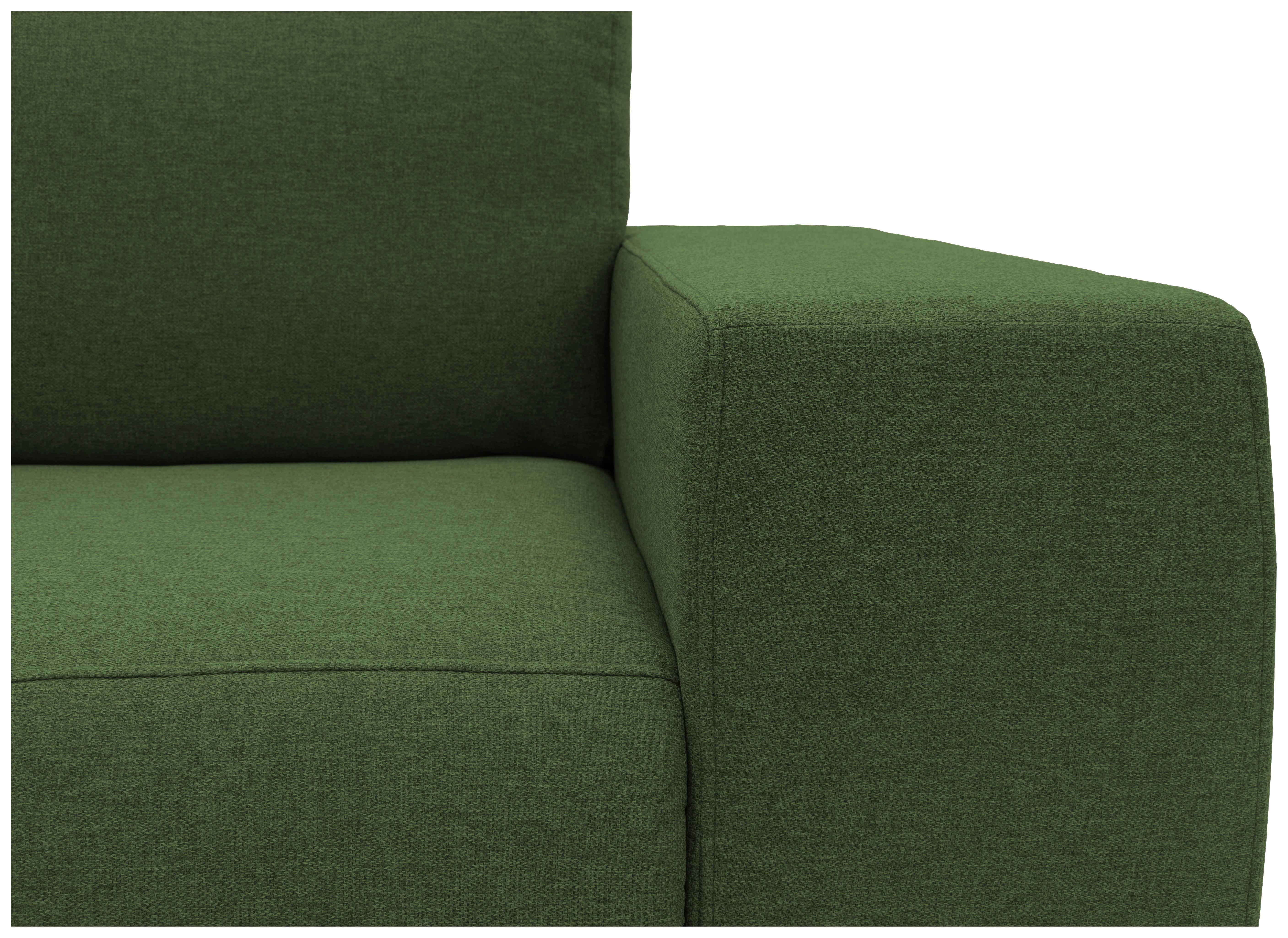 Ecksofa Looks Vi Grün - Schwarz/Grün, Design, Textil (242/160cm) - LOOKS by W.Joop