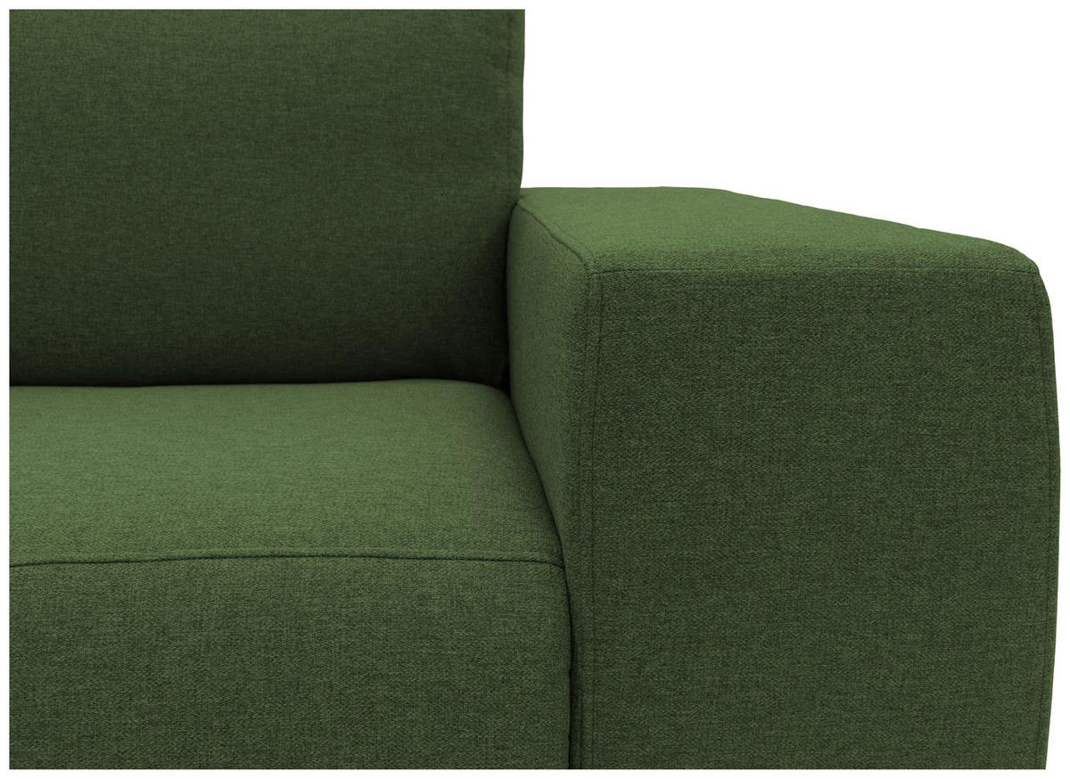 Ecksofa Looks Vi Grün - Schwarz/Grün, Design, Textil (242/160cm) - LOOKS by W.Joop