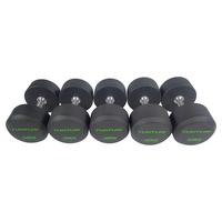 Gewichteset Tunturi Pu Pro Dumbbell Set - Schwarz, KONVENTIONELL, Metall (106/43/44cm)
