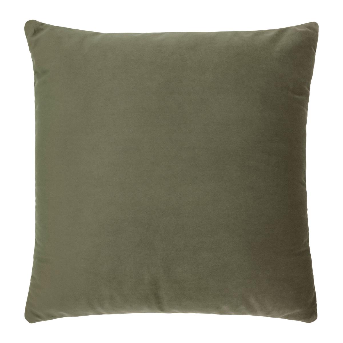 Vankúš na sedačku TRENDY, olivovozelená, cca.55x55 cm - olivovozelená, Modern, textil (55/55cm) - Premium Living