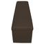 Sitzbank Charisse B: 180 cm Dunkelbraun - Dunkelbraun, MODERN, Textil (180/48/45cm) - Livetastic Sitzbank Charisse B: 180 cm Dunkelbraun - Dunkelbraun, MODERN, Textil (180/48/45cm) - Livetastic