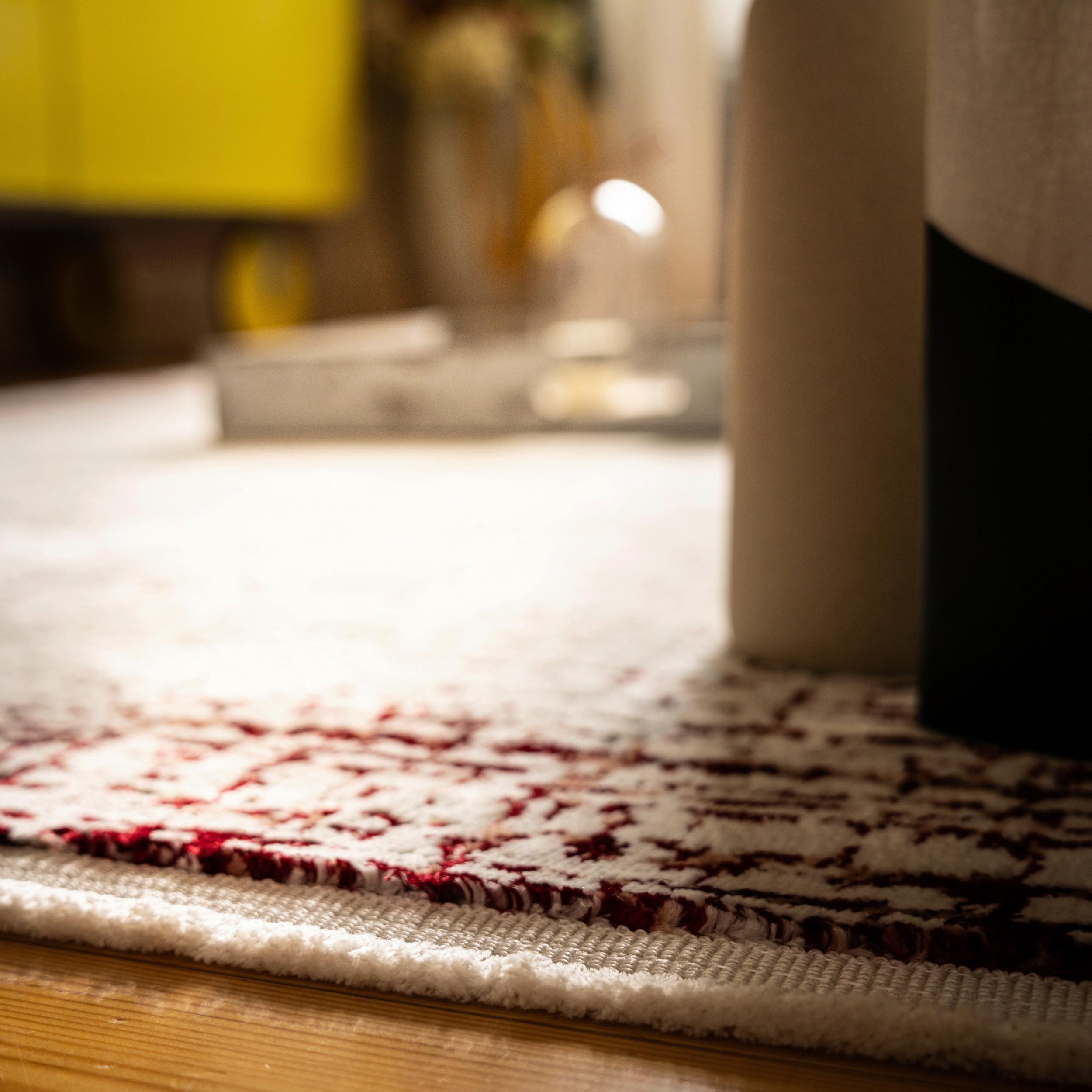 Flachwebteppich My Memphis 380 - Rot, Basics, Textil (160/230cm) - Obsession