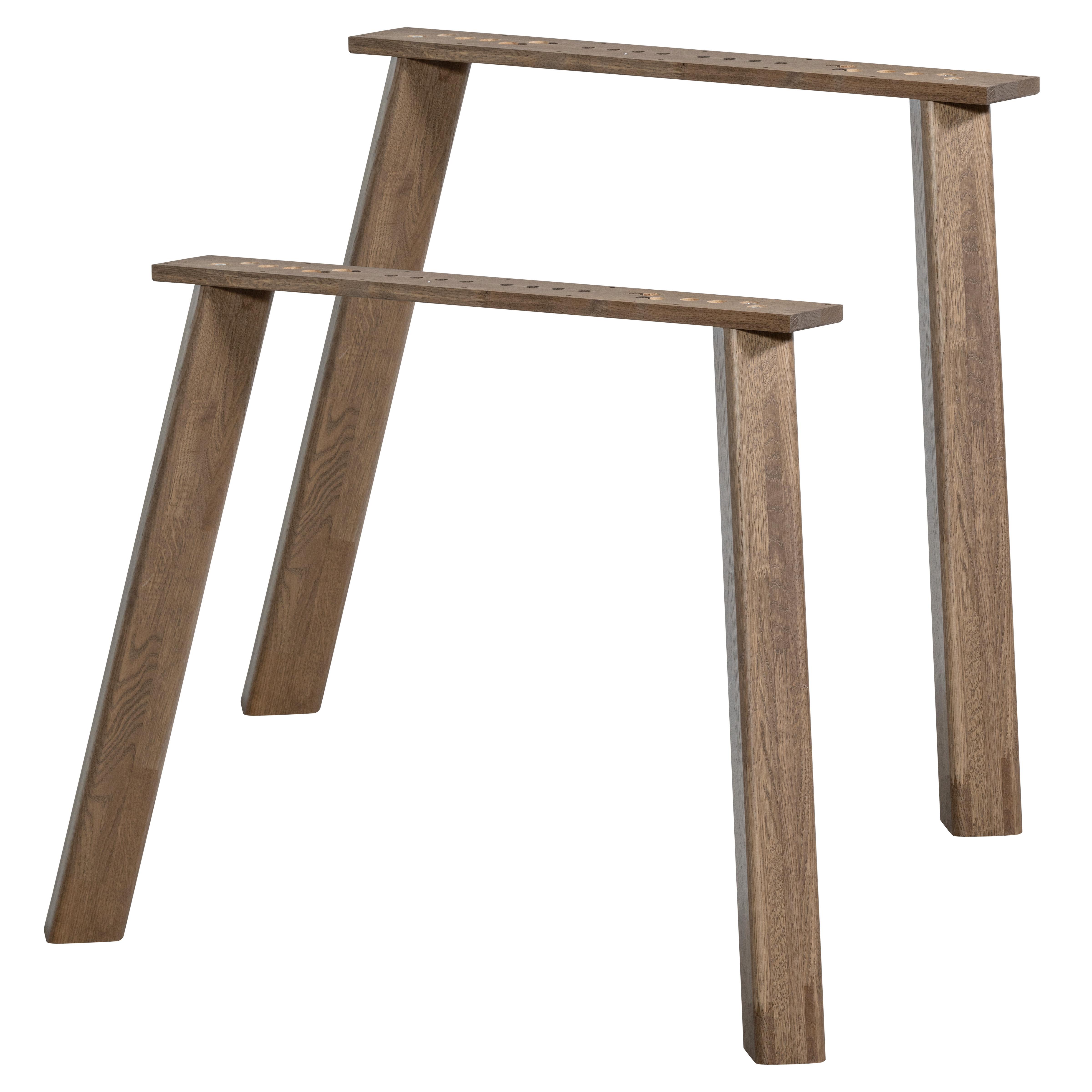 TISCHGESTELL Tablo Kaschmir B: 79cm - Kaschmir, MODERN, Holz (79/73/11cm) - Livetastic