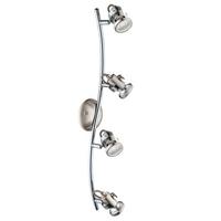 DECKENSPOTS 75294_TUKON 3 - Chromfarben/Nickelfarben, Basics, Metall (64,5/10/10cm) - Eglo