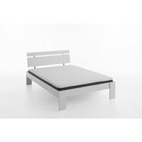 Futonbett 140x200 cm Lian, Weiß - Weiß, Basics, Holzwerkstoff (144,6/77,1/208,1cm) - MID.YOU