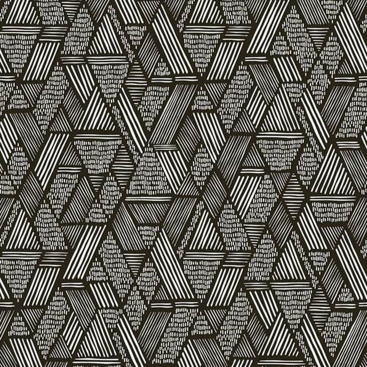 Vliestapete 10043887 - Schwarz/Weiß, Basics, Papier/Kunststoff (52/1005cm)