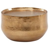 Konferenční stolek barvy zlata - barvy zlata, Moderní, kov (60/60/35cm) - MID.YOU