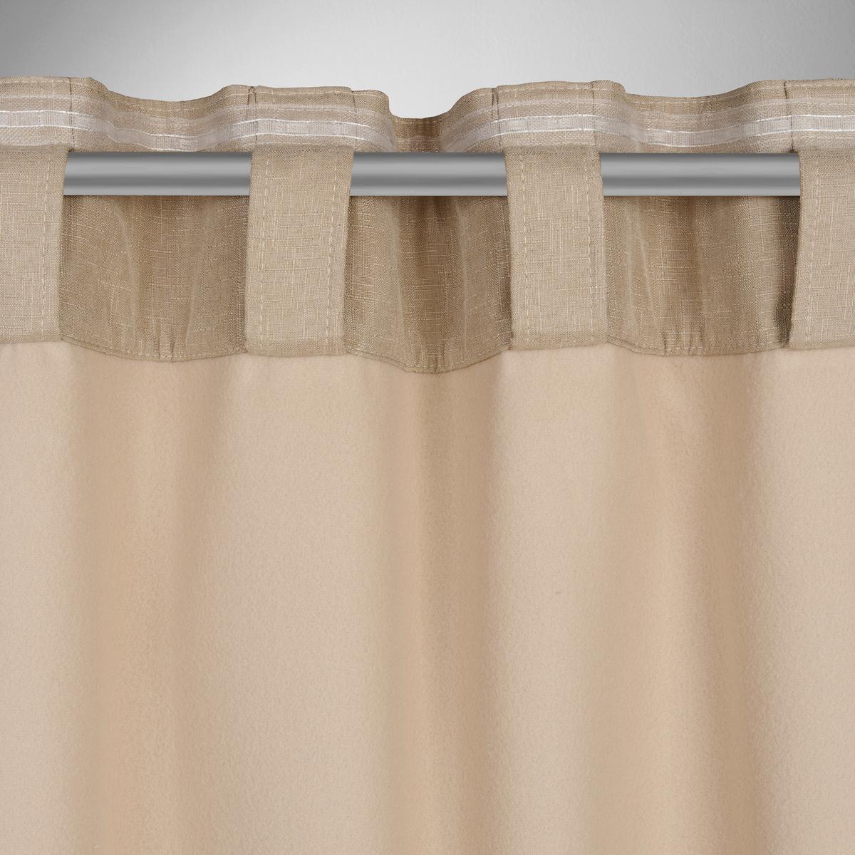 TERMOIZOLAČNÝ ZÁVES ANTON - béžová, textil (135/255cm) - Mömax