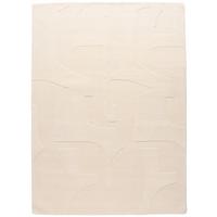 Wollteppich Bermudez Creme Weichteppich - Creme, Basics, Textil (160/230cm)
